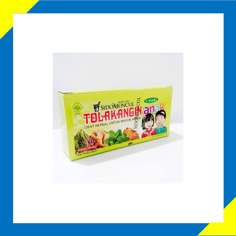 

Tolak Angin Anak Sido Muncul 12 sachet