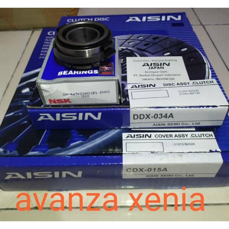 Kampas Kopling Xenia Avanza 1.3 / 1300cc Original AISIN