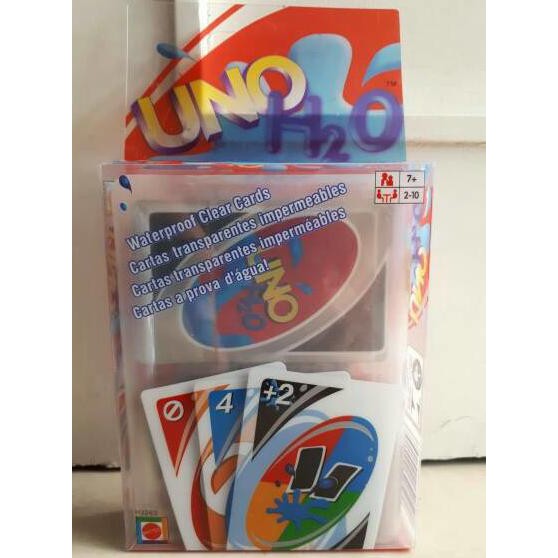 Khusus Promo Uno Card H2O Kartu Uno Tahan Air Plastik Waterproof