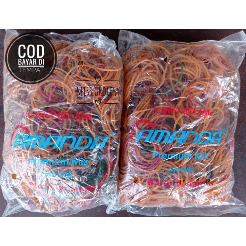 Karet Gelang Pentil Premium 500 gr Murah