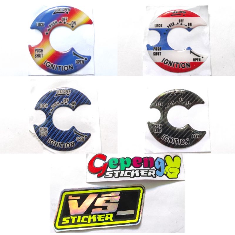 Jual Emblem Timbul Logo Kunci Kontak Cover Kontak Motor Lexi Nmax Aerox Mio Gt Soul Gt Jupiter