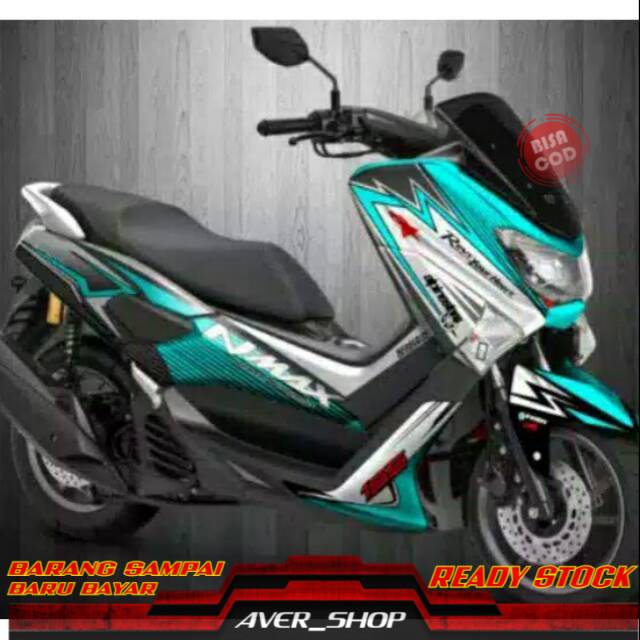 Decal nmax old full body Striping motor nmax 155 Sticker motor variasi Stiker decal nmax full body