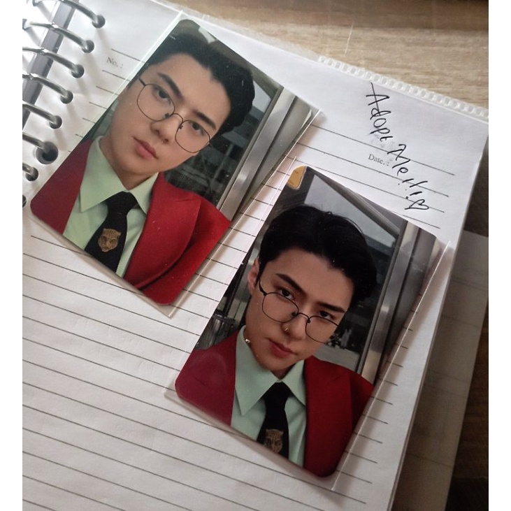 [ BOOKED ] PC PHOTOCARD SEHUN SET JASMER KIHNO