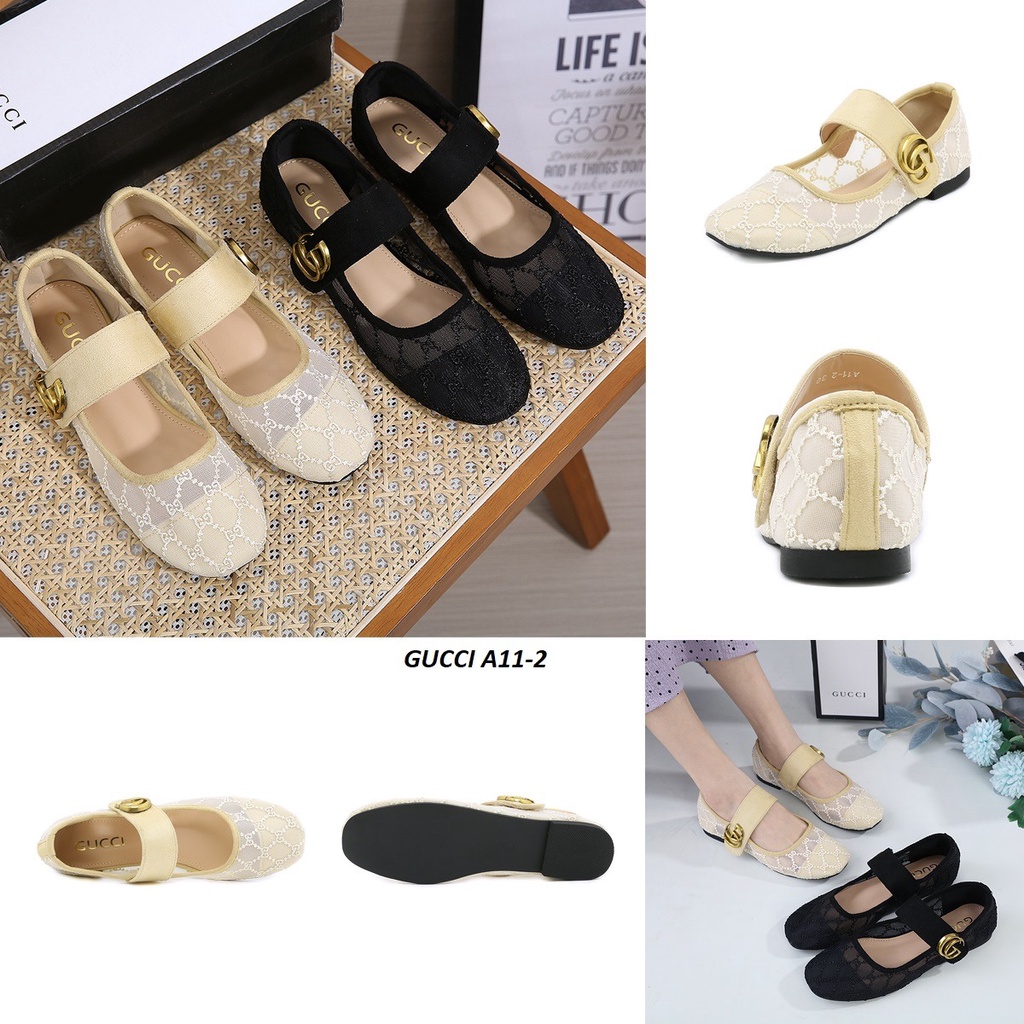SEPATU WANITA MARY JANE FLAT SHOES A11-2