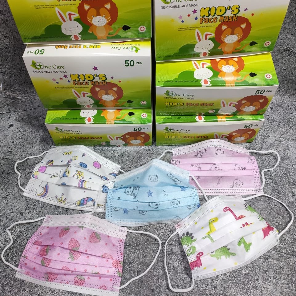 Masker Anak 3PLY EARLOOP isi 50pcs