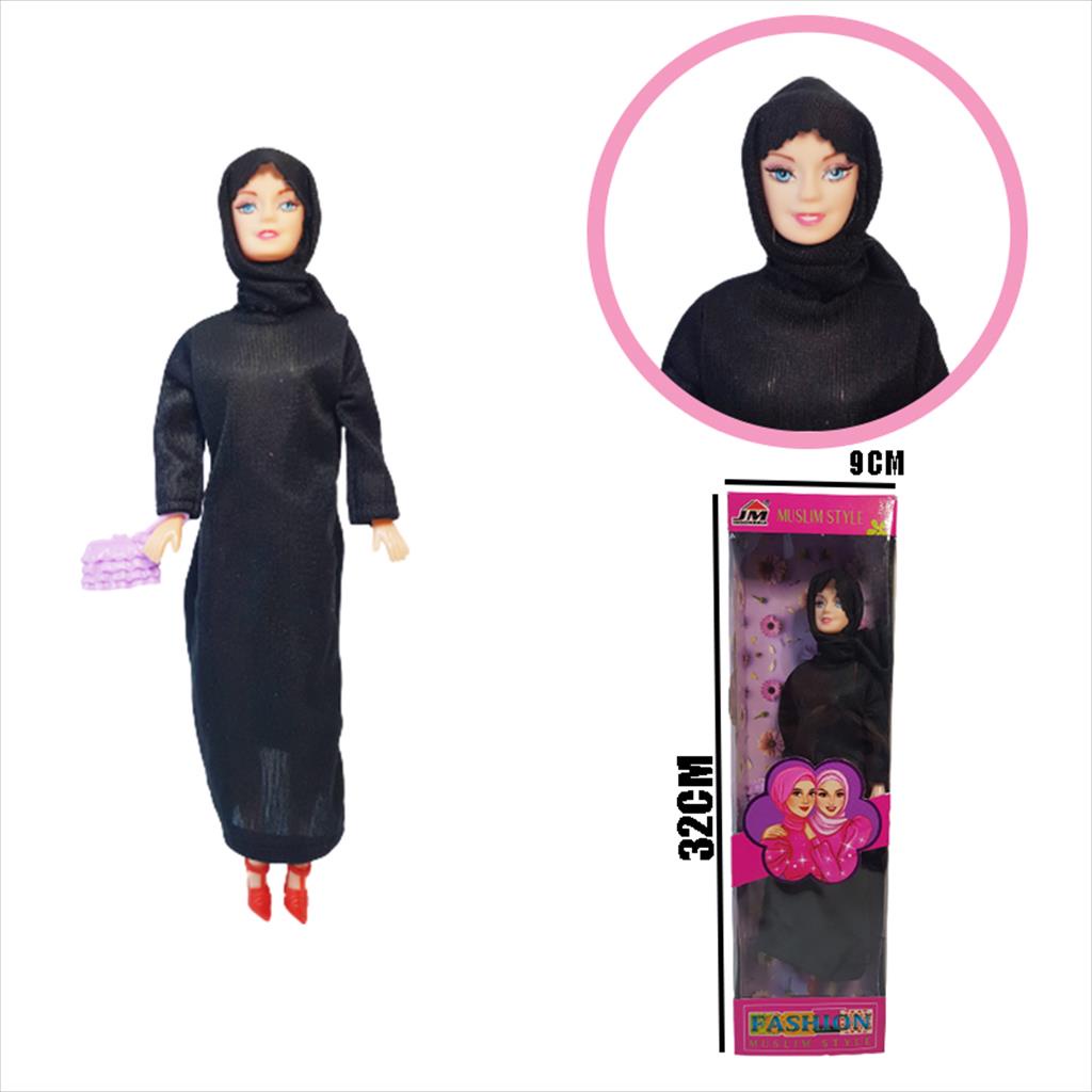 Boneka Hijab Fashion/ Boneka Berbi Hijab 312B JM