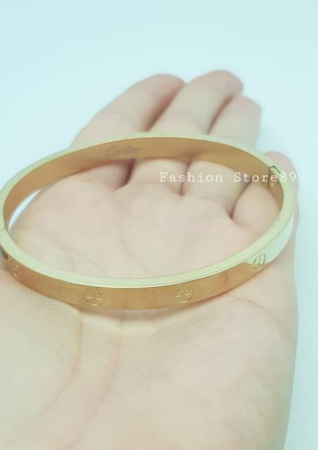 Gelang bangle Titanium Import Antikarat gelang titanium keroncong gelang bangel titanium import