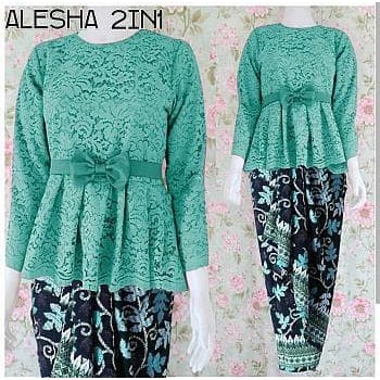 Setelan Batik Wanita Alesha 2in1
