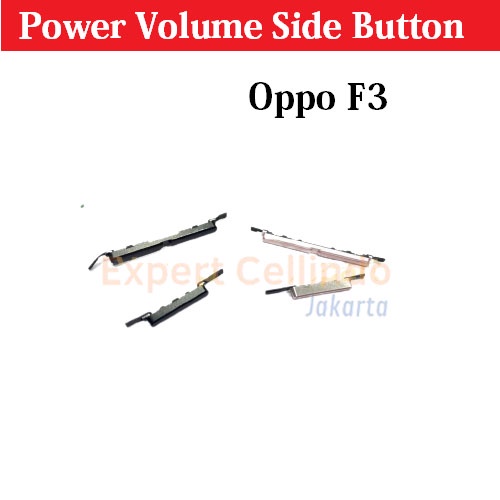 TOMBOL ONOFF VOLUME OPPO F3 - TOMBOL LUAR ON OFF POWER OPPO F3