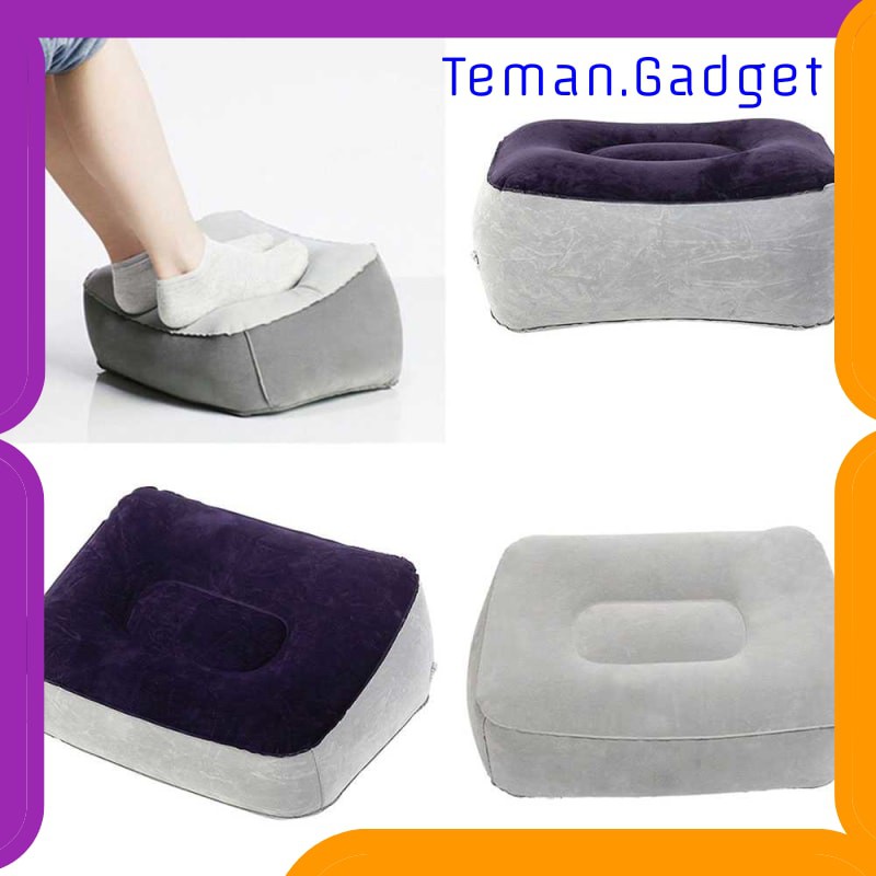 TG-FS070 TaffHOME Bantal Angin Kaki PVC Inflatable Relaxing Pillow - JJ06114