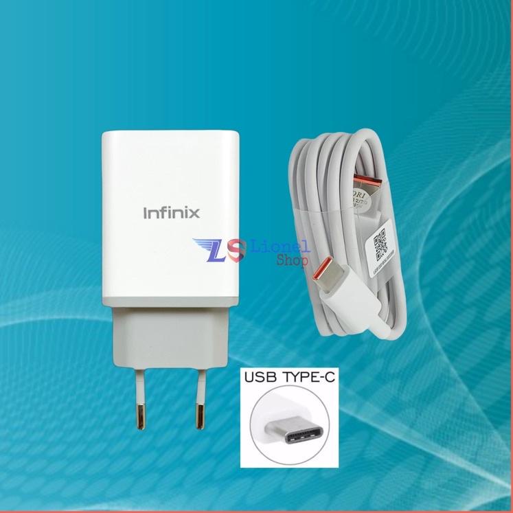 Banyak Dipakai.. Charger Infinix Original Type C Fast Charging Infinix Note 8 - Note 10 Pro - Note 1