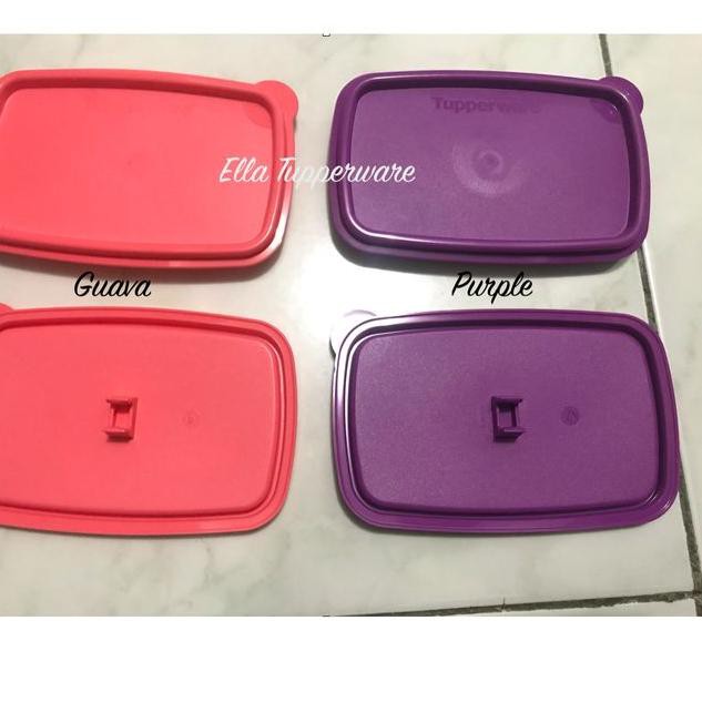 Dapatkan Segera ✵ Tutup Seal Toples Tupperware Shelf Saver Ungu Guava - Ungu