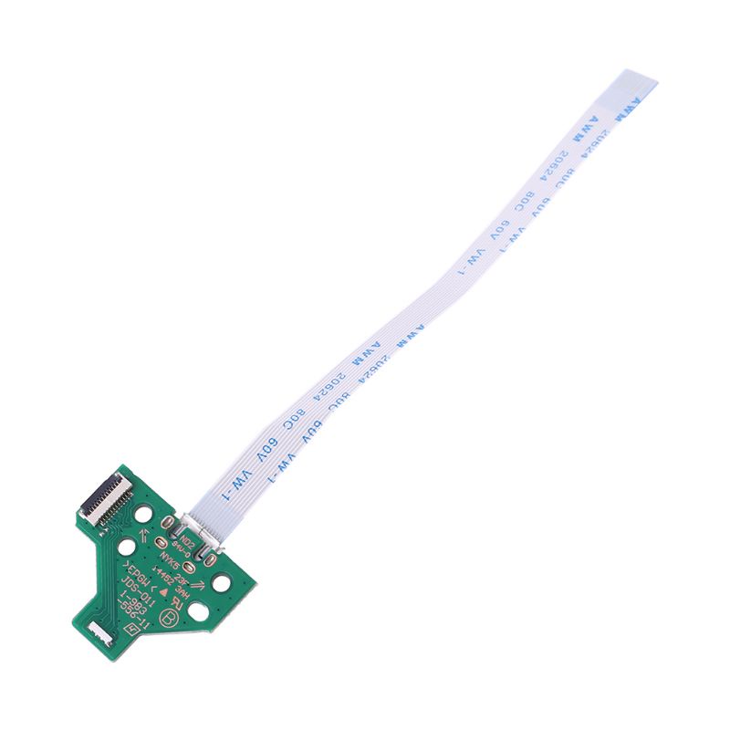 Btsg Jds-011 Papan Soket Port Charger Usb Untuk Controller Ps4 Dengan Kabel 12 Pin
