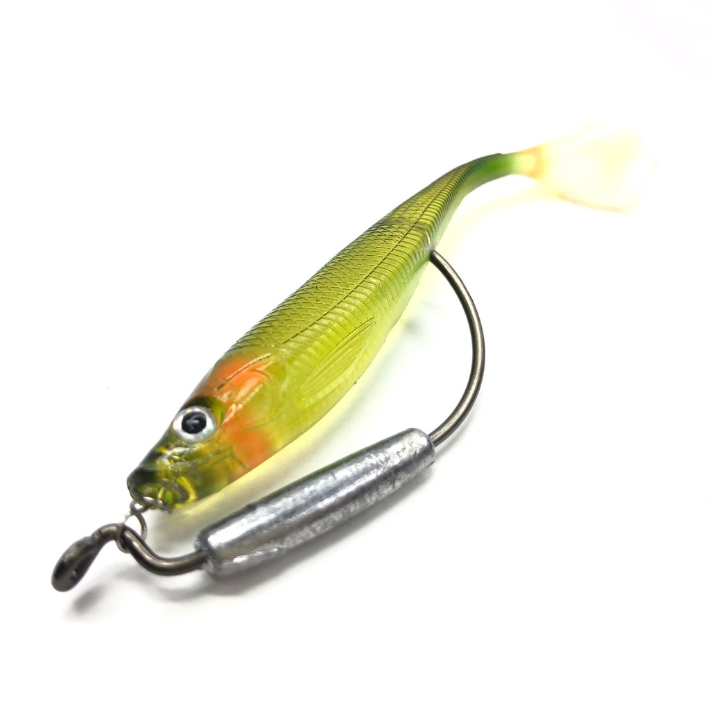 Softlure Umpan Casting 12cm - 12gr + Wormhook