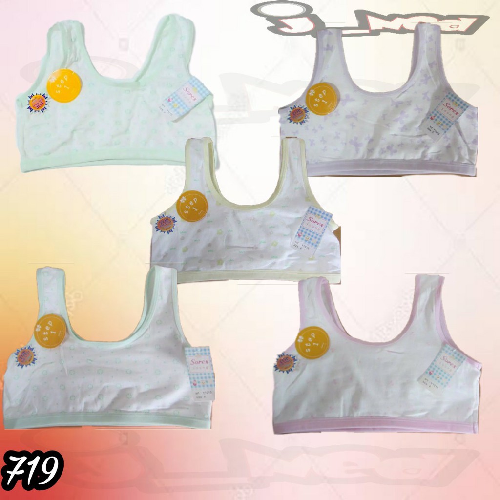 J719 MINISET BRA BH PAKAIAN DALAM ANAK PEREMPUAN STEP 1 SOREX Y1013