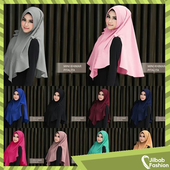 Hijab Mini Khimar Pitalita Syari Khimar Syari Hijab Instan HIjab Pesta