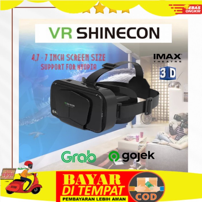 {COD} Shinecon VR Box Metaverse IMAX Giant Screen Virtual Reality Glasses