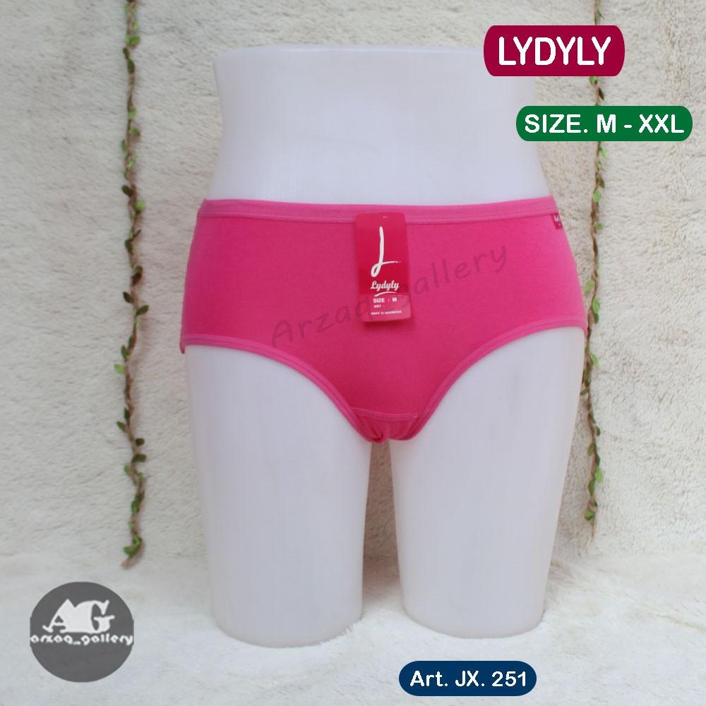 Grosir 6pc - Celana dalam wanita dewasa Lydyly Maxi JX 251
