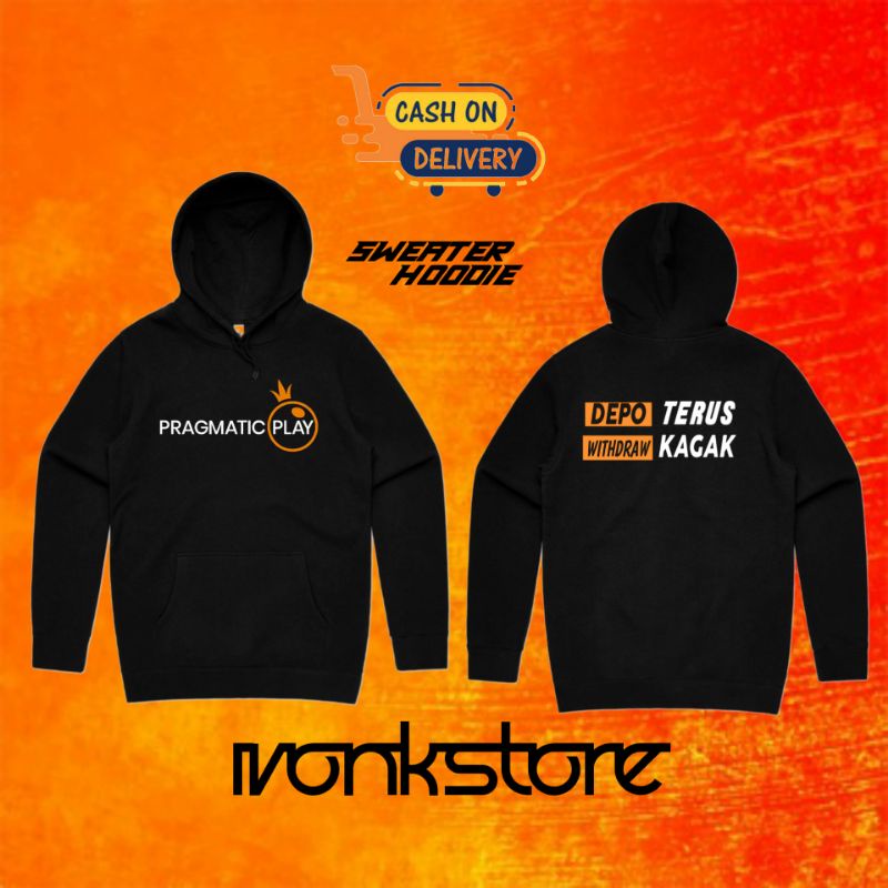 Pragmatic Play Sweater Hoodie - Hoodie Pragmatic Play - sweater Game Slot - Pragmatic Play Sweatshir