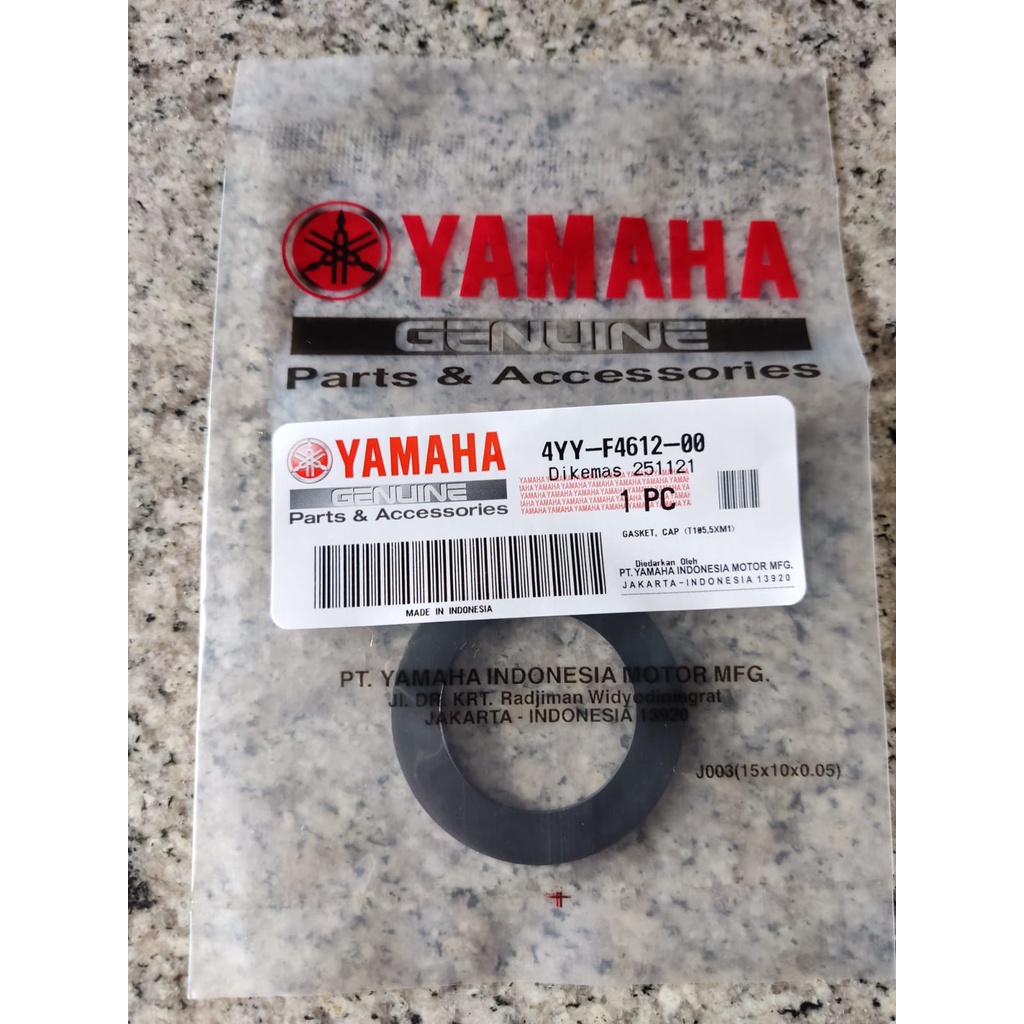 Karet Sil Seal Tutup Tangki Mio F1 RX King Vega Jupiter Original Yamaha 4YY-F4612-00