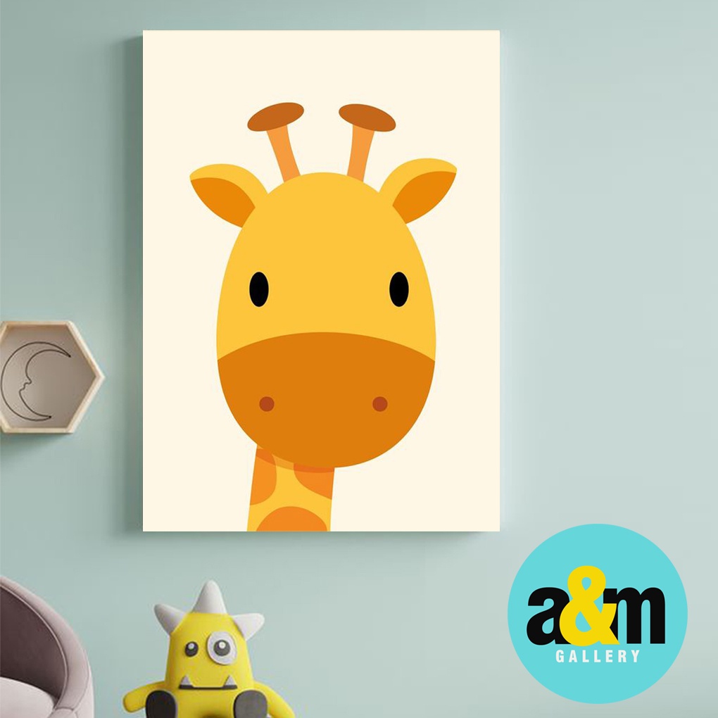 Hiasan Dinding Kamar Bayi (A4) Pajangan Anak Dekorasi Kamar Bayi Wall Decor Tema Pajangan Bayi - A&amp;M