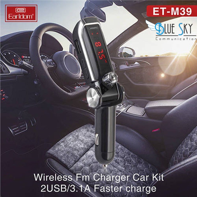 KEPALA SAVER EARLDOM MP3 PLAYER CAR ET-M39 LAYAR LCD