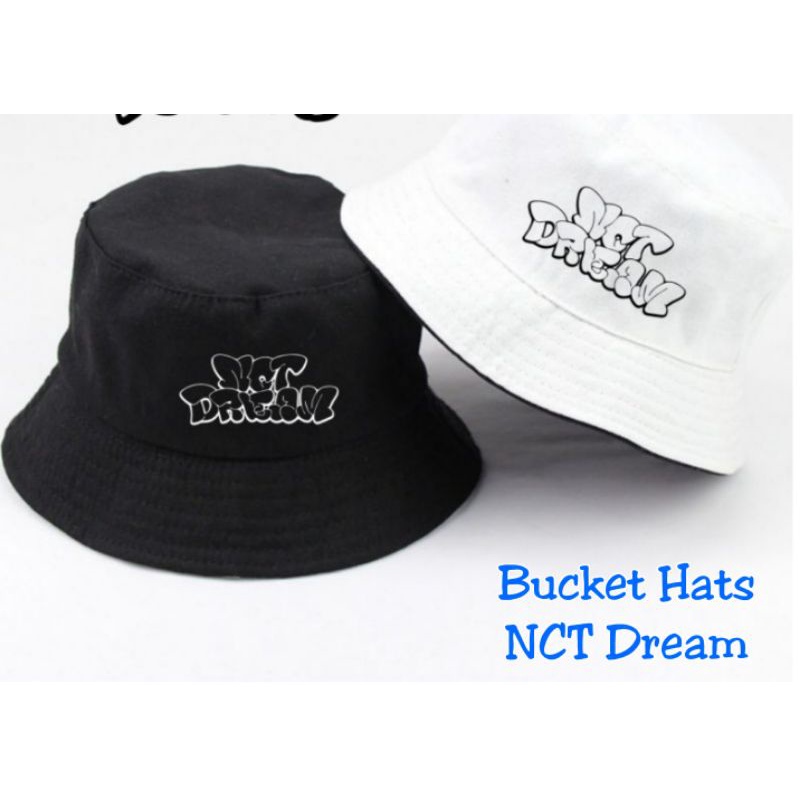 BUCKET HATS NCT DREAM/TOPI SANTAI NCT HOLOGRAM