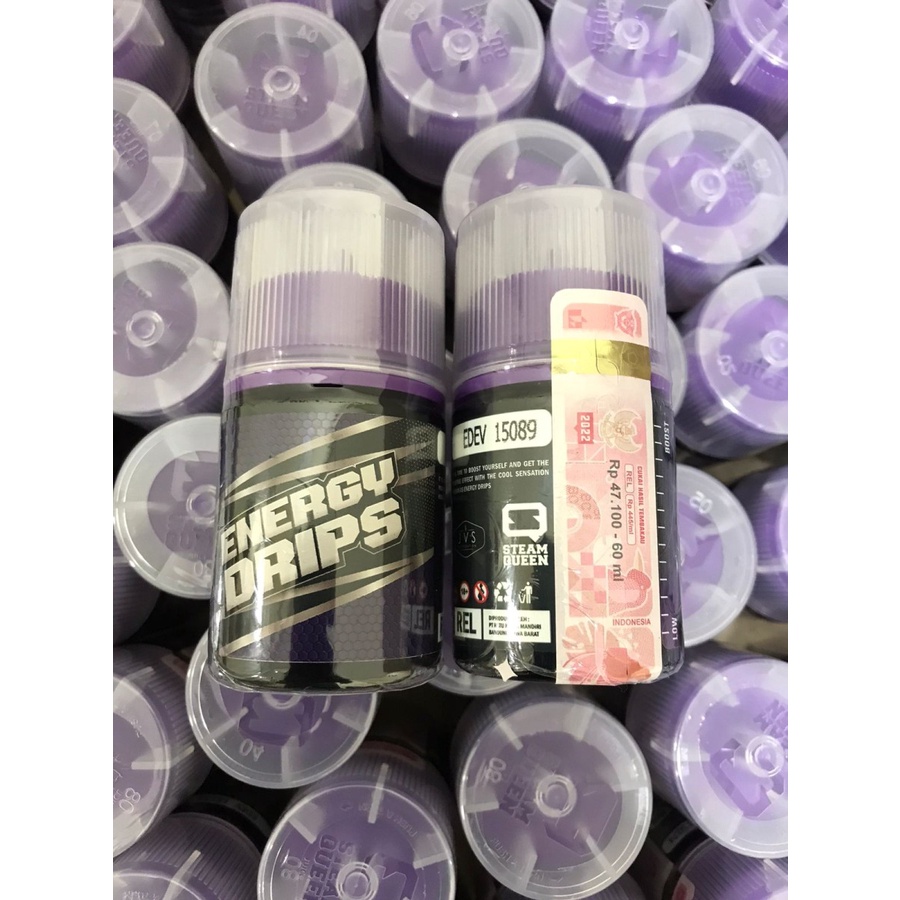 Energy Drips V1 Passion Fruit 60ML by JVS x Steam Queen Juice