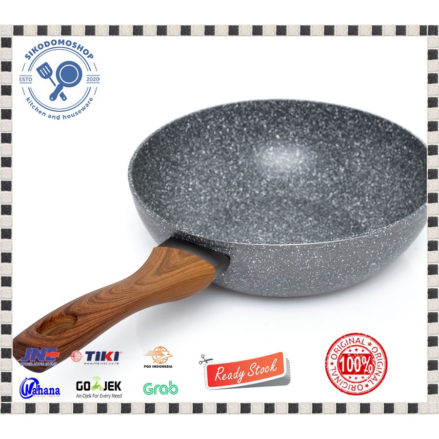 Fry wok marble/ panci marble