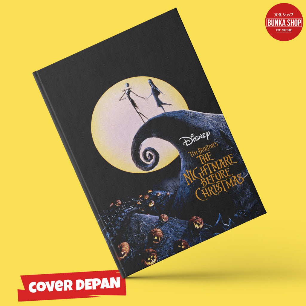 

Note Book The Nightmare Before Christmas Hardcover A5 Buku Tulis Catatan Note Agenda Planner Jurnal