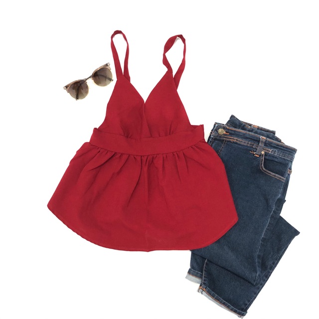 Maroon Baby Doll Thrift Item Thrift Shop