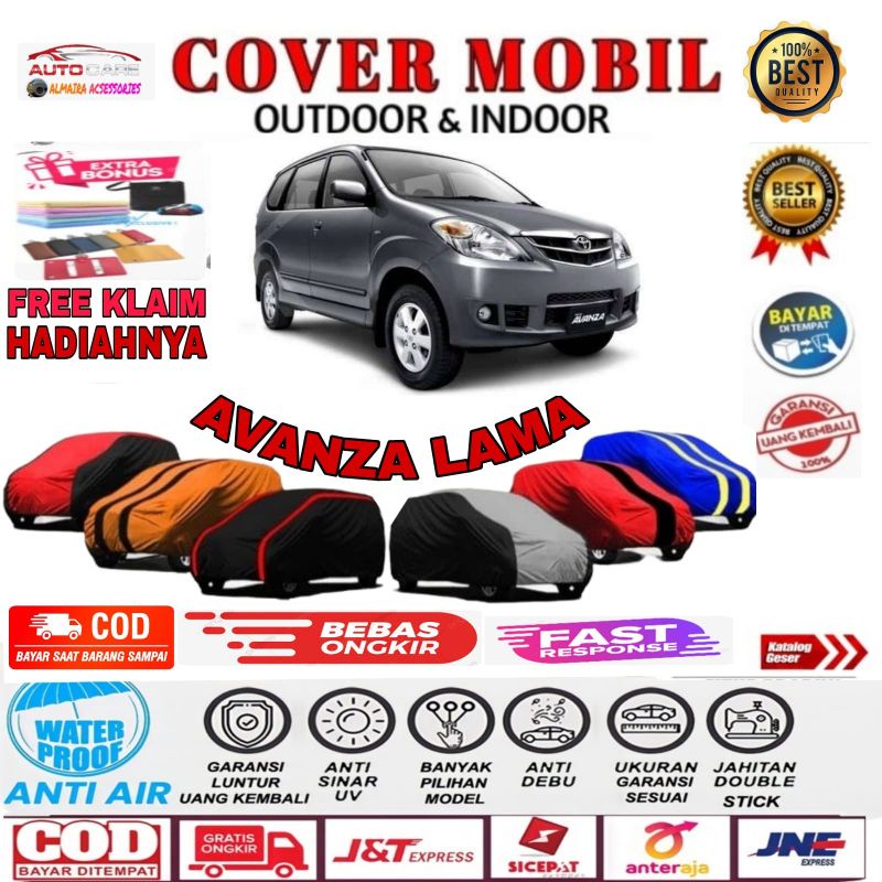 COVER MOBIL/SARUNG MOBIL TOYOTA AVANZA LAMA