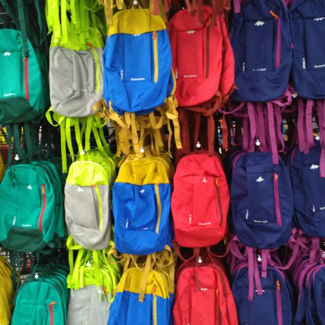 Tas Backpack Decathlon Quechua Arpenaz 10 L Original