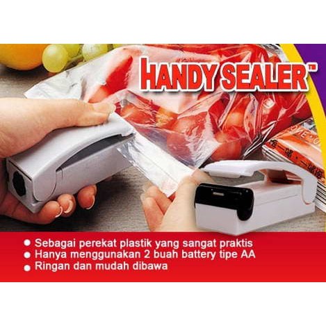 Mini Sealer Plastik Tekan Press Pres Perekat kue,kacang,kerupuk dll PRAKTIS