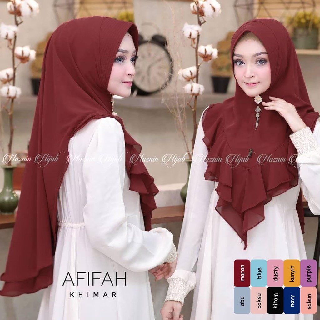KERUDUNG INSTANT AFIFAH-6