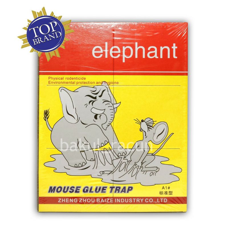 Perangkap Tikus / Lem Tikus Cap Gajah / Lem Tikus Papan / Mouse Glue / Penjerat Tikus / Jebakan Tikus