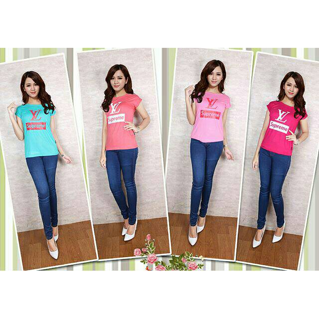 OBRALL   Kaos / tshirt lv supreme