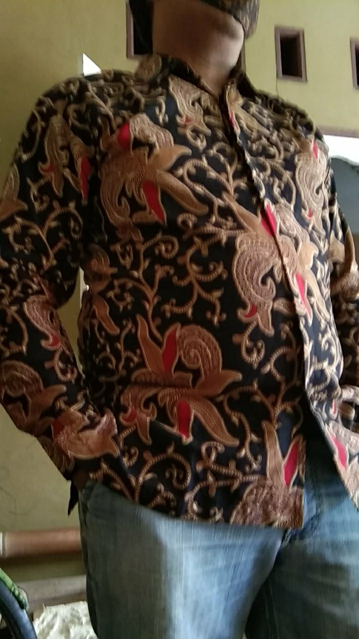 Kemeja Batik Kembang Lombok Ful Furing Katun Halus Baturaden Size M-xxl Asli Solo