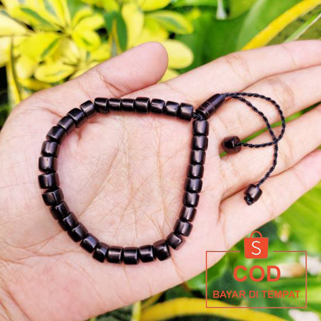 ✅COD Gelang Tasbih Kayu Kesehatan 33 Butir Kaukah Koka Kaokah Kokka Couple Pria Wanita Asli Original