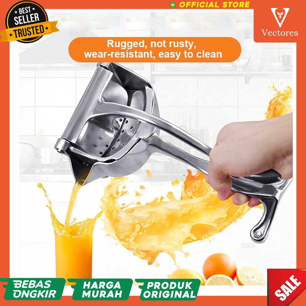 [ORIGINAL] Alat Peras Perasan Jus Buah Buahan Juice Juicer Handpress Fruit Fresh Squeezer Saringan Saring