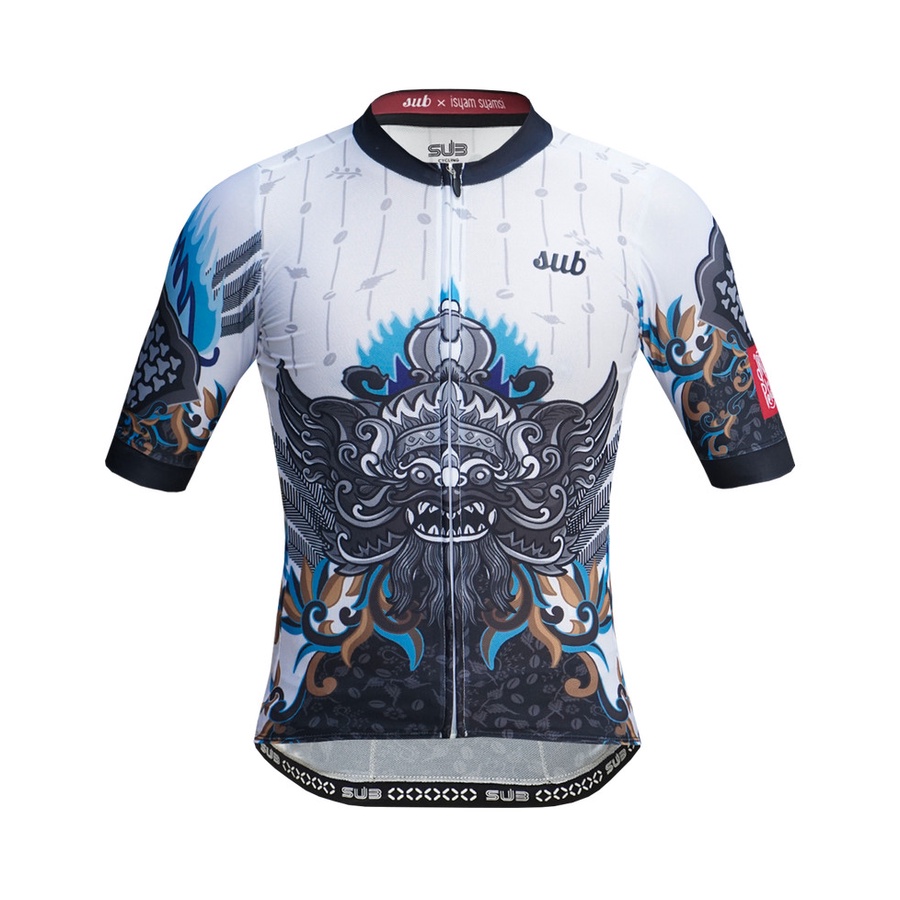 Sub Jersey Archipelago Blue White Barong short sleeve subjersey
