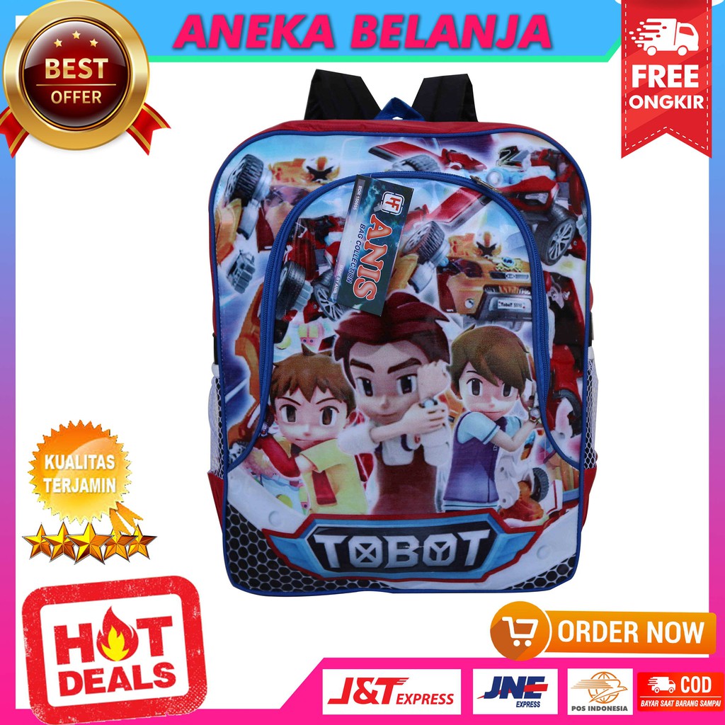 Stock Terbatas Tas Ransel Khusus Anak Cowok Terbaru Berkualitas Keren Tas Sekolah PAUD TK SD Stylish