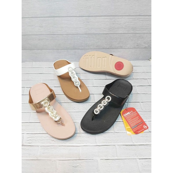 SANDAL JEPIT FITFLOP FINO SPARKLE TOE WOMEN