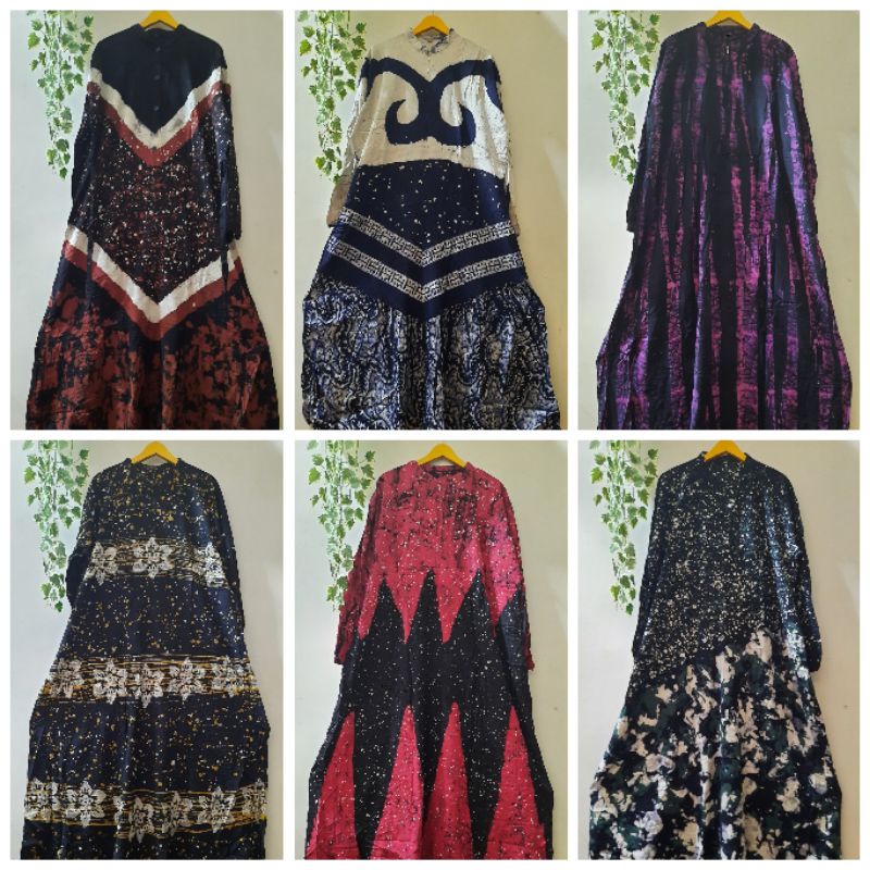 Gamis Twill Rayon Ori Pekalongan Super Jumbo Ld 140