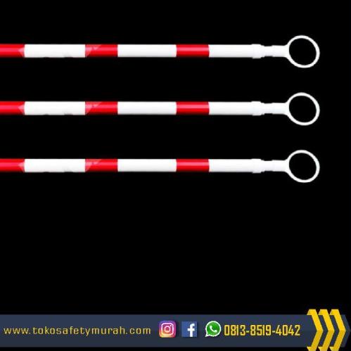 

❅ Retractable Cone Bar / Penghalang jalan - Merah Putih ✴