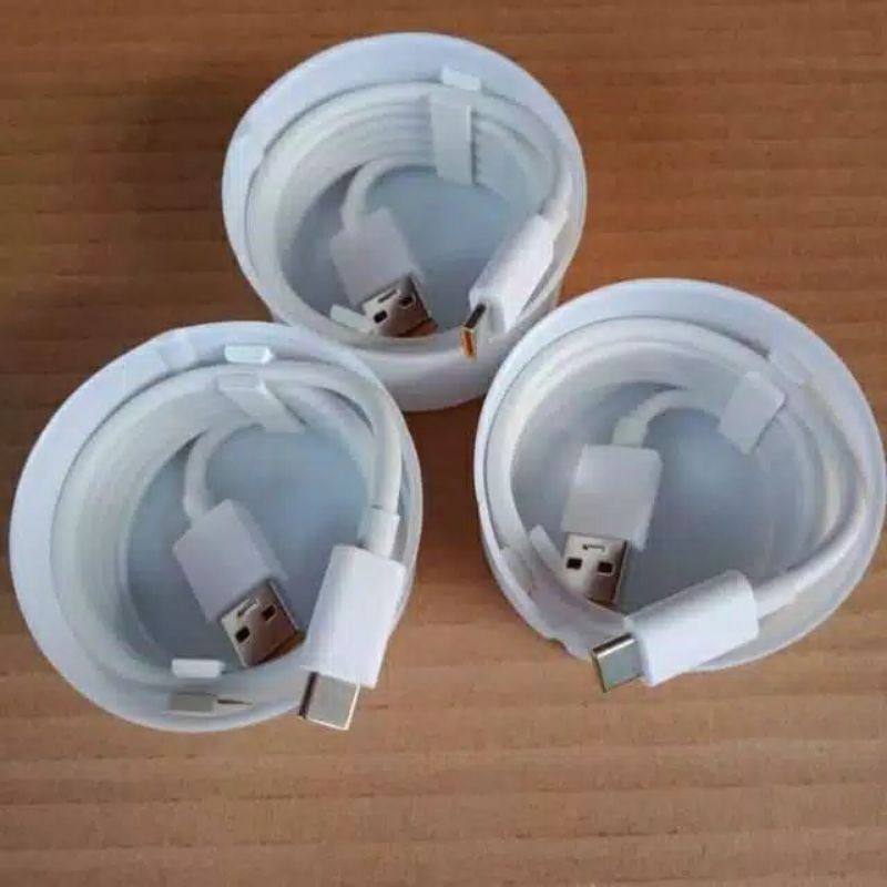 Kabel Data USB Realme 5 Pro Realme X VOOC Type-C Original
