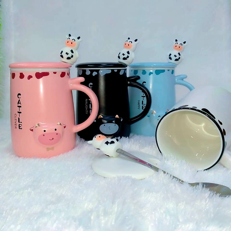 MUG / CANGKIR KERAMIK COW/SAPI