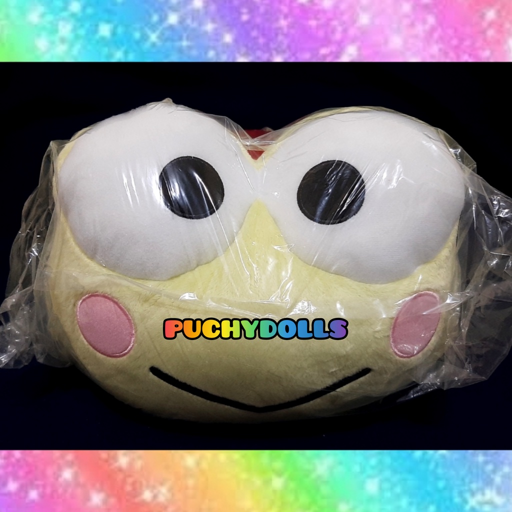 Boneka Keroppi Besar Jumbo, Original Sanrio Capit Toreba Jepang