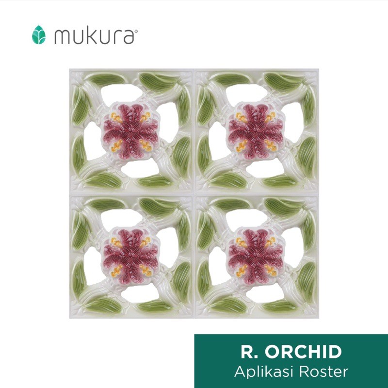 Roster Keramik Mukura Orchid 30 x 30 cm