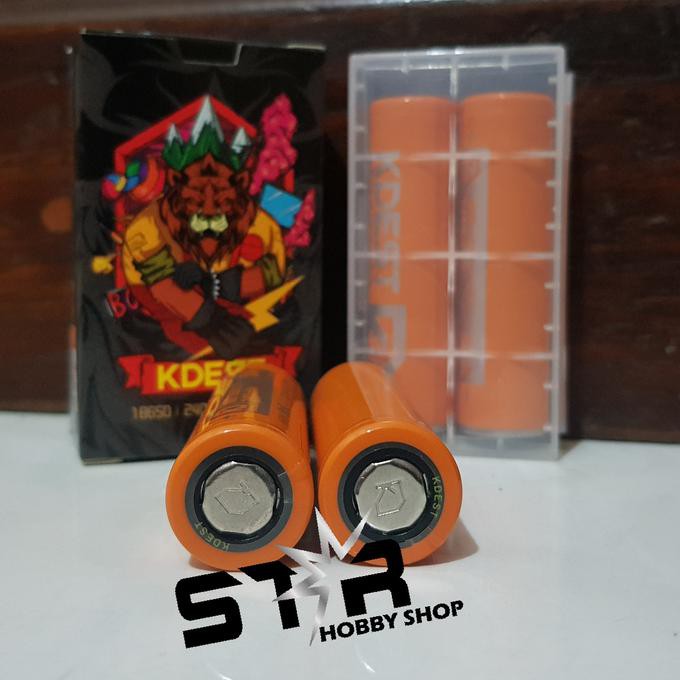 [BISA BAYAR DITEMPAT] KDEST 18650 2400MAH 50A I AUTHENTIC BATTERY BATERAI VAPE I VAPOR Kode 250